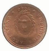 Argentina - 2 Centavos 1949 (Km# 38a)