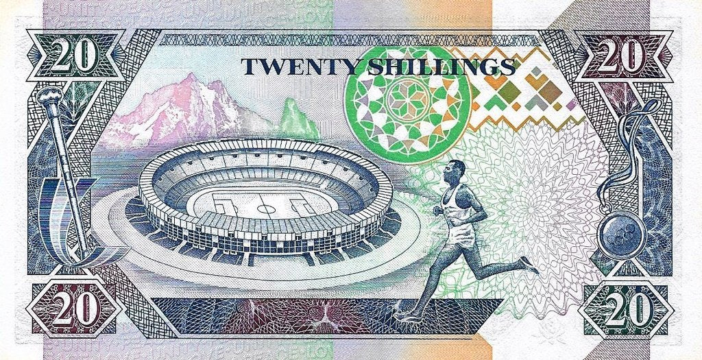 Quenia - 20 Shillings 1994 (# 31b)