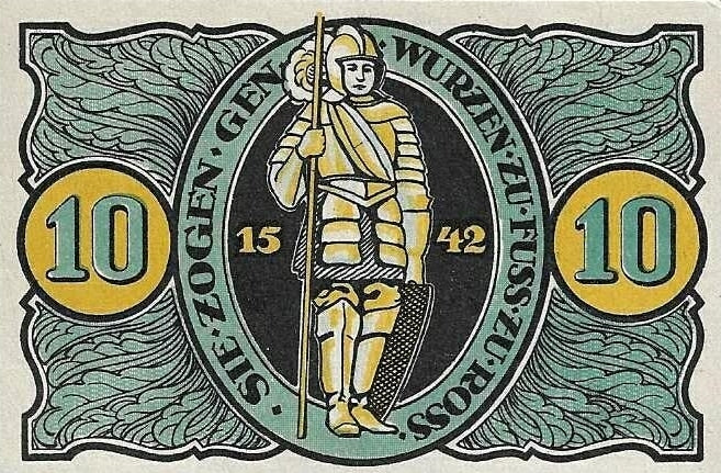 Alemanha - 10 Pfennig 1921 (# NL)