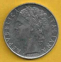 Itália - 100 Liras 1974 (Km# 96)