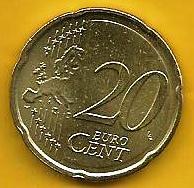 Luxemburgo - 20 Centimos 2017 (Km# 90)