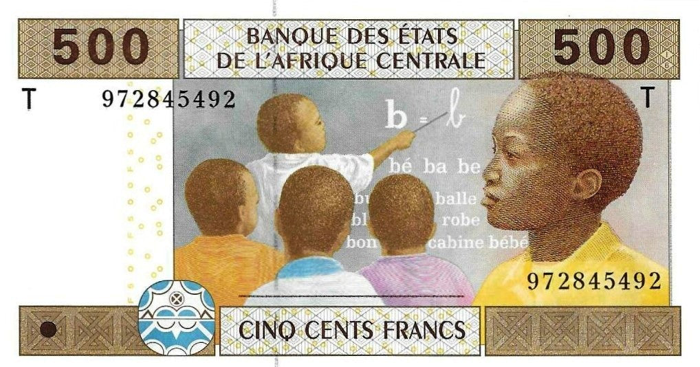 Congo - 500 Francos 2002 (# 106Td)