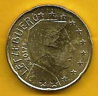 Luxemburgo - 20 Centimos 2017 (Km# 90)