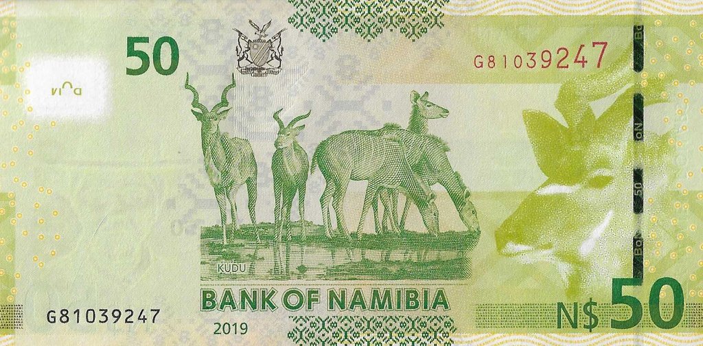 Namibia - 50 Dolares 2019 (# 13c)