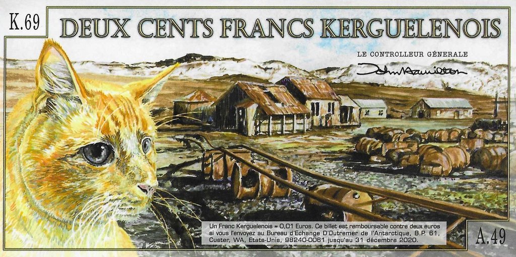 Kerguelen - 200 Francos 2012 (# A2b)