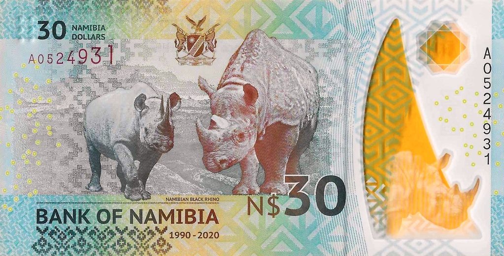 Namibia - 30 Dolares 2020 (# 18)