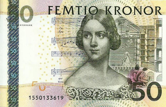 Suécia - 50 Kronor 2001 (# 64c)