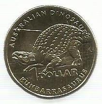 Australia - 1 Dolar 2022 (Km# ..) Kunbarrasaurus Leversi