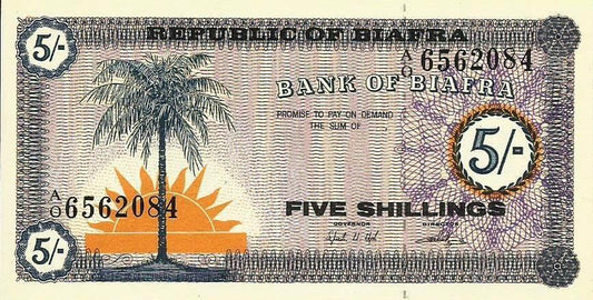 Biafra - 5 Shillings 1967 (# 1)