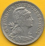 Portugal - 50 Centavos 1964 (Km# 577)