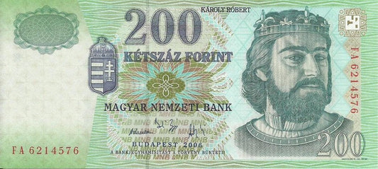 Hungria - 200 Forint 2006 (# 187f)