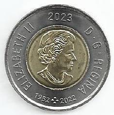Canadá - 2 Dolares 2023 (Km# ..) Dia Nacional Indio