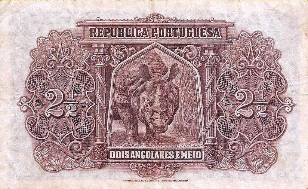 Angola - 2 1/2 Angolares 1926 (# 65)