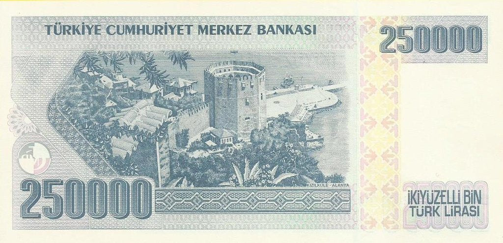 Turquia - 250000 liras 1998 (# 211)