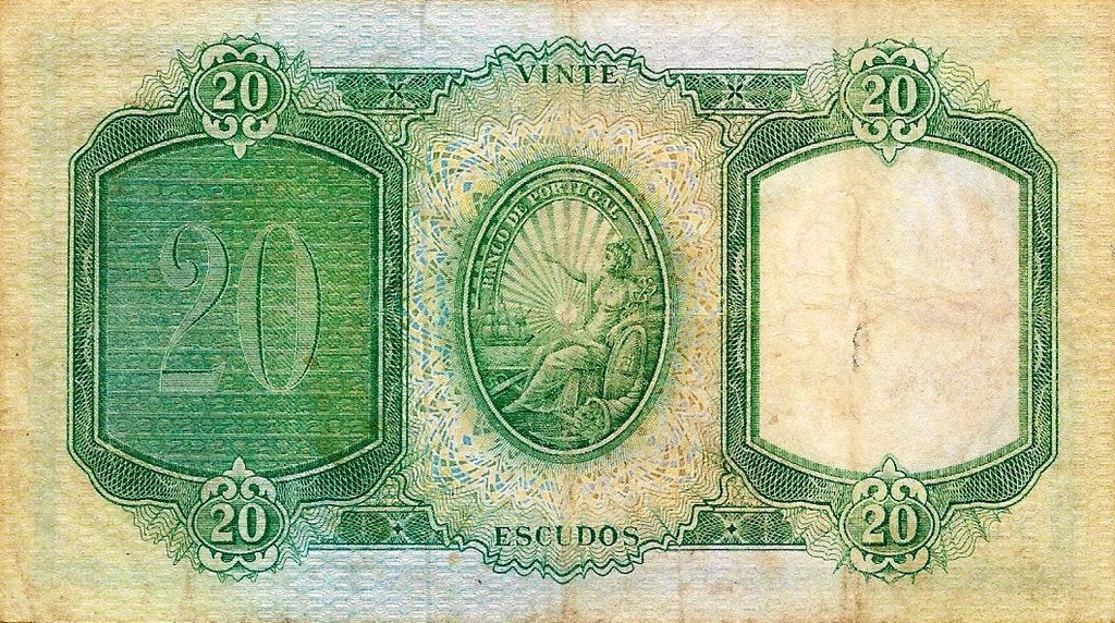 Portugal - 20$00 1959 (# 153b)