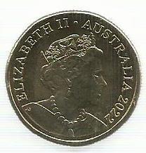Australia - 1 Dolar 2022 (Km# ..) Kunbarrasaurus Leversi