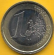 Itália - 1 Euro 2002 (Km# 216)