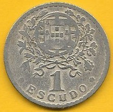 Portugal - 1$00 1940 (Km# 578)