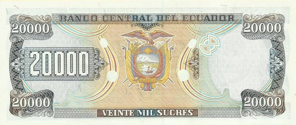 Equador - 20000 Sucres 1999 (# 129g)