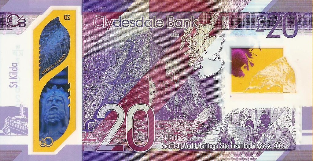 Escocia - 20 Libras 2019 (# 229)