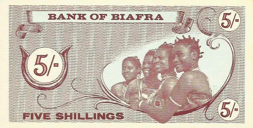 Biafra - 5 Shillings 1967 (# 1)