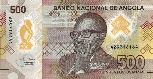 Angola - 500 Kwanzas 2020 (# 161)