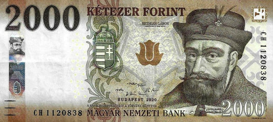 Hungria - 2000 Forint 2020 (# 204c)