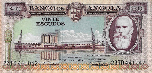 Angola - 20$00 1956 (# 87)