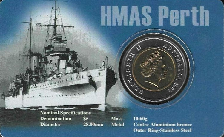 Australia - 5 Dolares 2002 (Km# 601) Batalha Sunda Strait