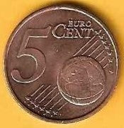 Luxemburgo - 5 Centimos 2016 (Km# 77)