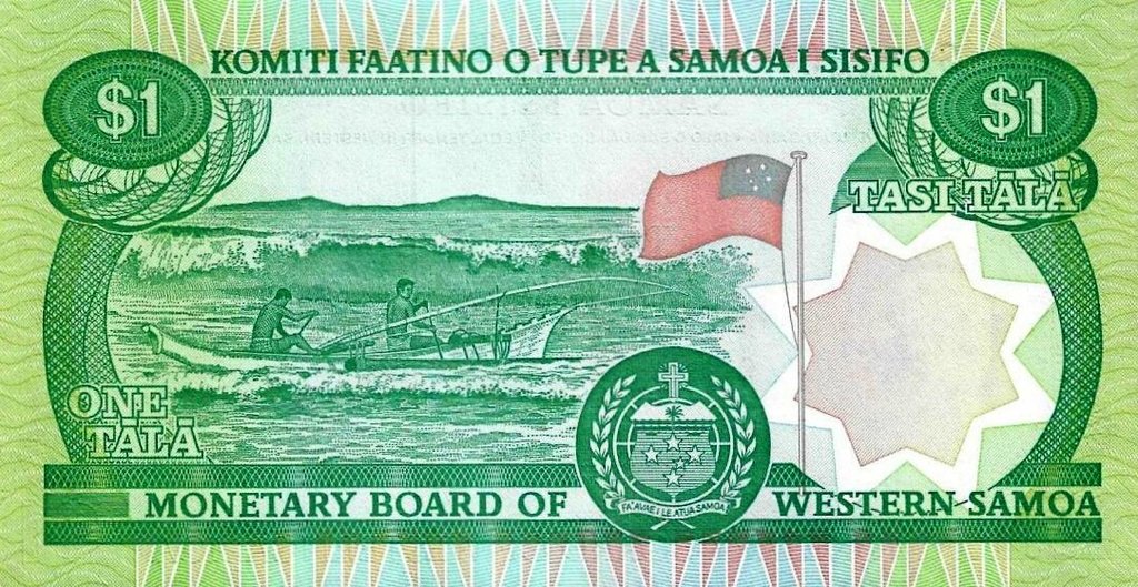 Samoa - 1 Dolar 1980 (# 19)