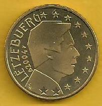 Luxemburgo - 50 Centimos 2004 (Km# 80)
