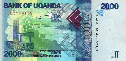 Uganda - 2000 Shillings 2017 (# 50d)