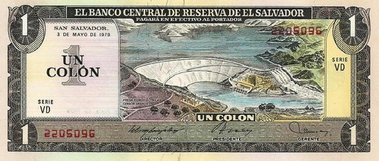 El Salvador - 1 Colon 1979 (# 125a)