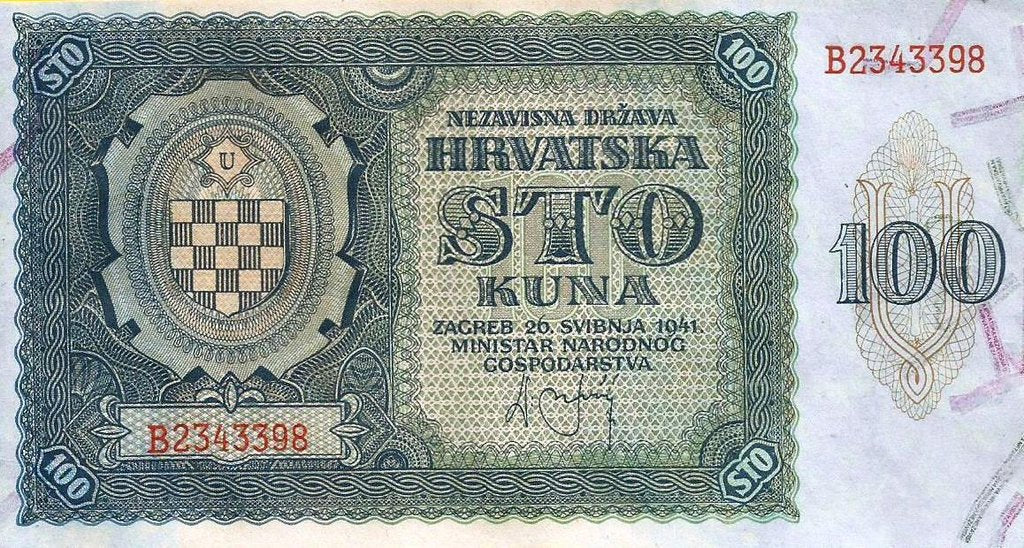 Croacia - 100 Kuna 1941 (# 2)