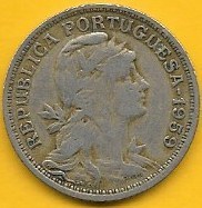 Portugal - 50 Centavos 1959 (Km# 577)