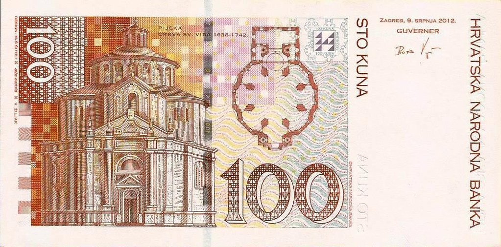 Croacia - 100 Kuna 2012 (# 41b)