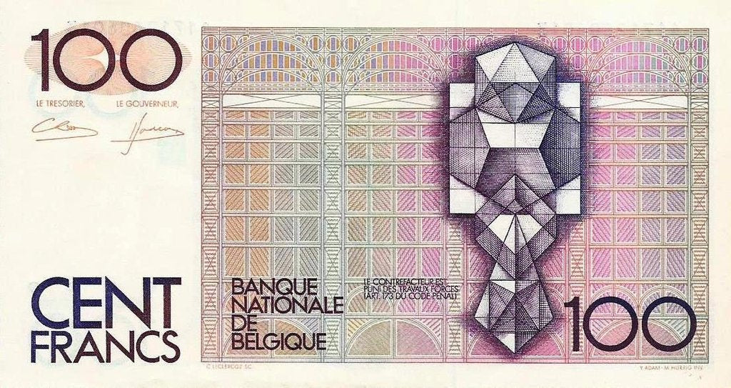Belgica- 100 Francos 1982/94 (# 142a)