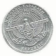 Nagorno Karabakh - 1 Dram 2013 (Km# 29) Leopardo