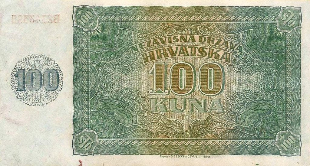 Croacia - 100 Kuna 1941 (# 2)