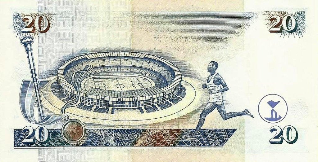 Quenia - 20 Shillings 1997 (# 35b)