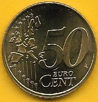 Luxemburgo - 50 Centimos 2002 (Km# 80)