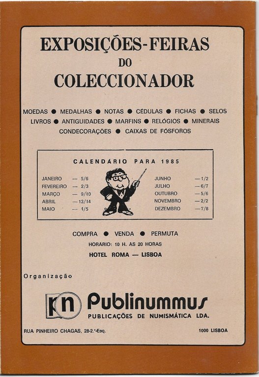 Revista Moeda - Novembro 1984