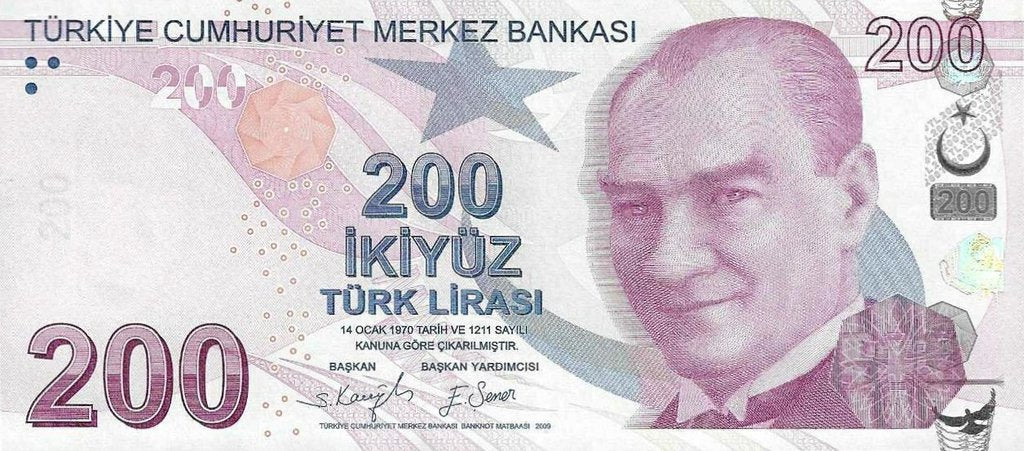 Turquia - 200 Liras 2022 (# 227e)