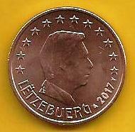 Luxemburgo - 5 Centimos 2017 (Km# 77)