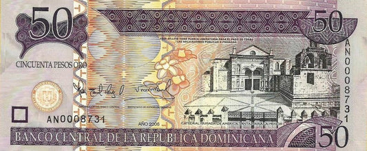 Rep. Dominicana - 50 Pesos 2006 (# 176a)