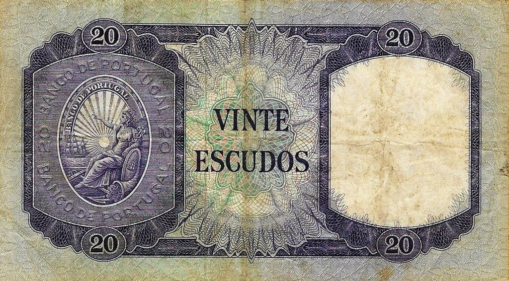 Portugal - 20$00 1960 (# 163)