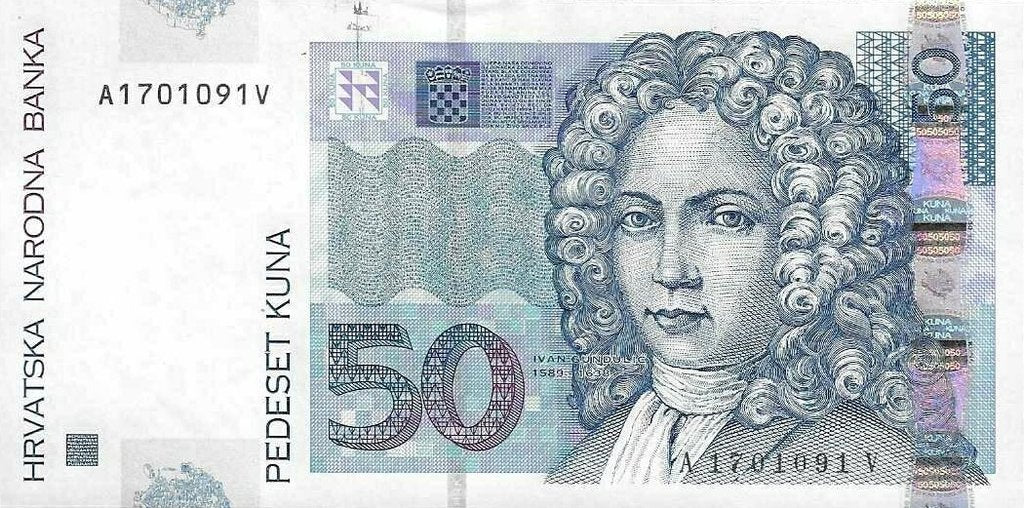 Croacia - 50 Kuna 2012 (# 40b)