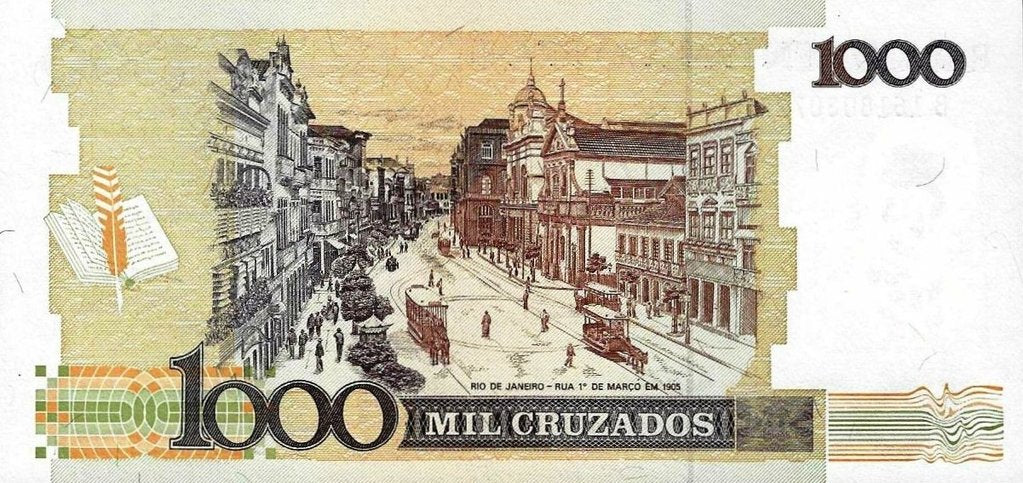 Brasil - 1 Cruzado Novo 1989 (# 216c)