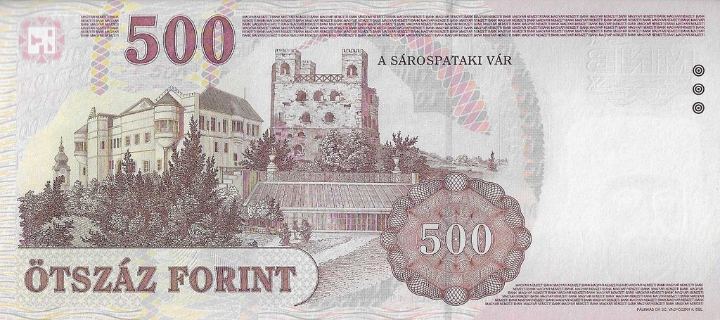 Hungria - 500 Forint 2001(# 188a)